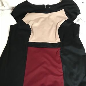 New color block dress